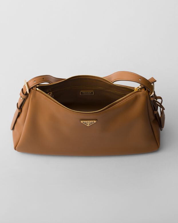Prada Aim&eacute;e large leather shoulder bag, , hi-res