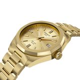 PRC 100 Solar Quartz 34mm Gold Ladies Watch, , hi-res
