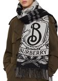 Wide Reversible Stormy Knight Scarf, , hi-res