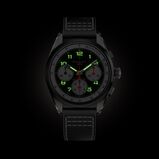 Multichron Sport Chronograph Automatic 41mm Unisex Watch Black Dial Leather, , hi-res
