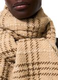 Embellished Check Boucl&eacute; Scarf, , hi-res