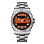 Aerospace B70 Orbiter 25th Anniversary 43mm Mens Watch Orange Titanium