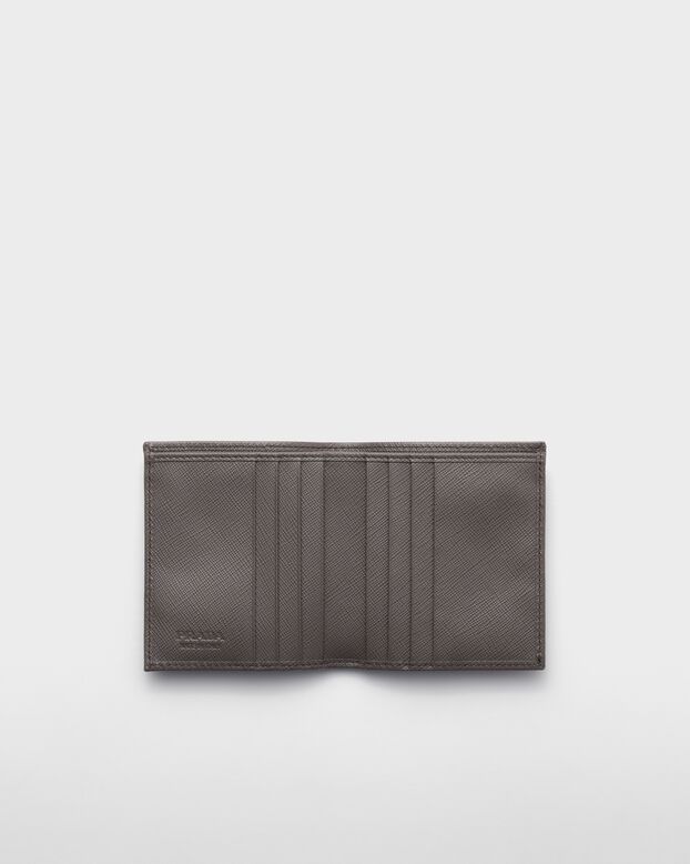 Saffiano leather wallet, , hi-res