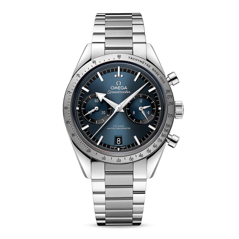 Speedmaster 57 Co-Axial Master Chronometer Chronograph 40.5mm Mens Watch Blue, , hi-res