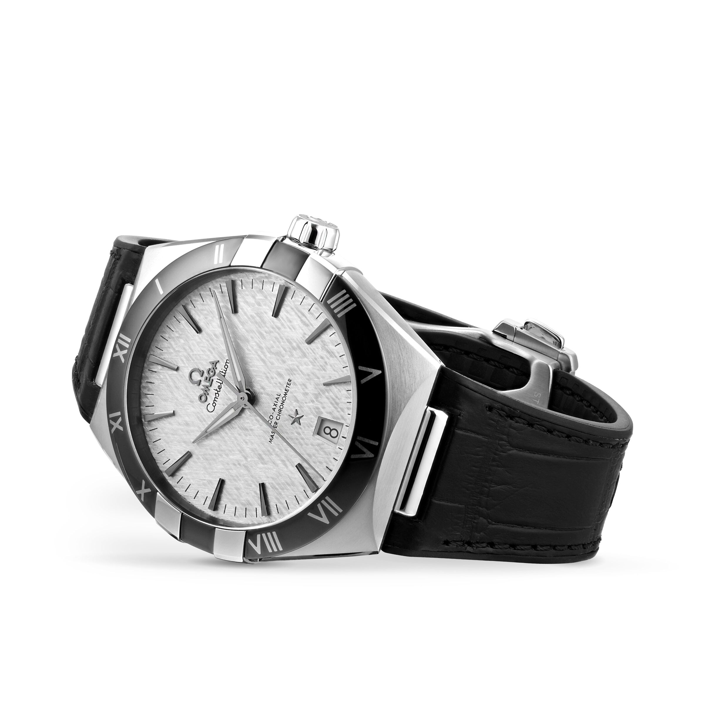 Omega constellation rubber strap online