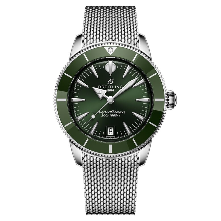 Superocean Heritage B31 Automatic 40mm Mens Watch Green, , hi-res