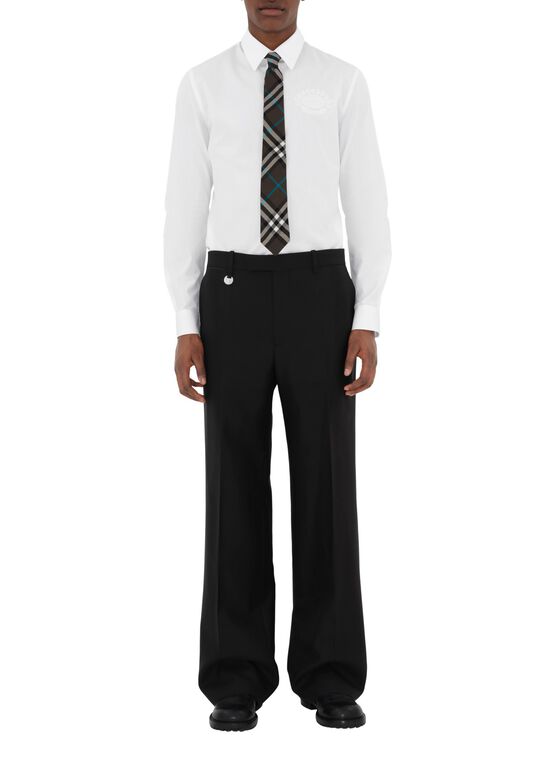 Check Silk Tie, , hi-res