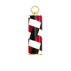 The Lipstick Cap - Red tartan