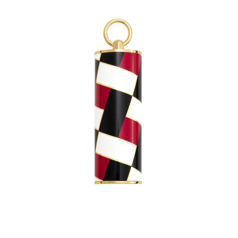 The Lipstick Cap - Red tartan, , hi-res