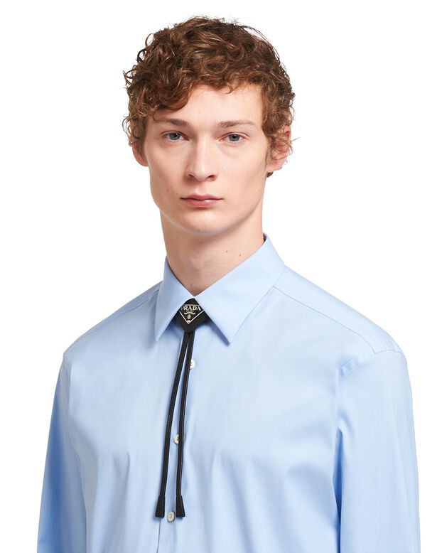 Saffiano leather bolo tie, , hi-res