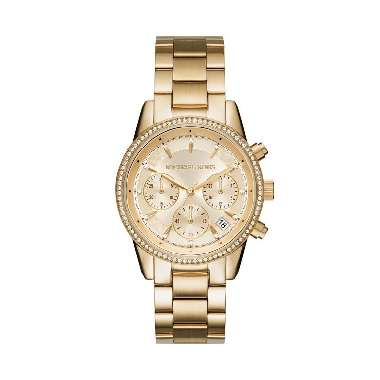 Ladies Gold Ritz Watch, , hi-res