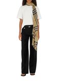Check Wool Scarf, , hi-res