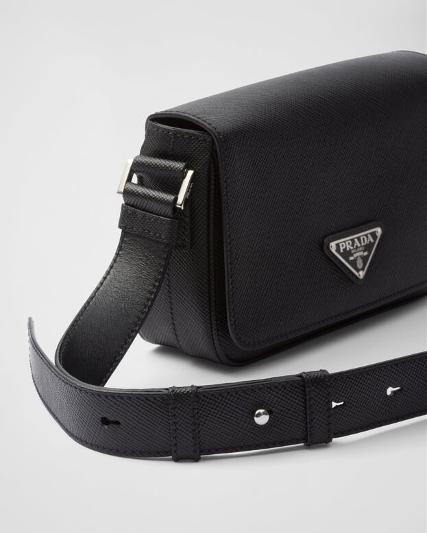 Saffiano leather shoulder bag, , hi-res