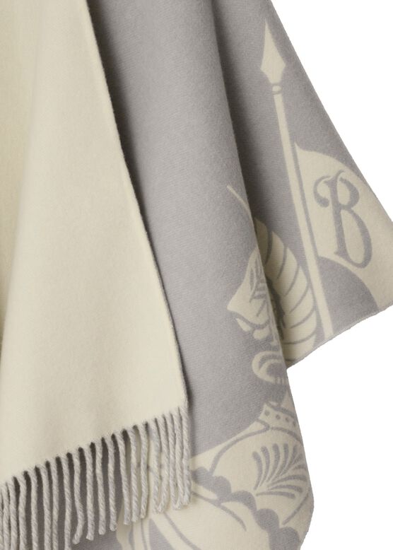 EKD Wool Cashmere Cape, , hi-res