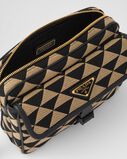 Prada Symbole embroidered fabric bag, , hi-res