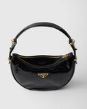 Prada Arqu&eacute; naplak patent leather shoulder bag, , hi-res
