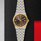 Royal S&amp;G 38mm Steel Case Diamond-Set Chocolate Dial, , hi-res
