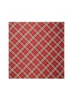 Check Silk Scarf
