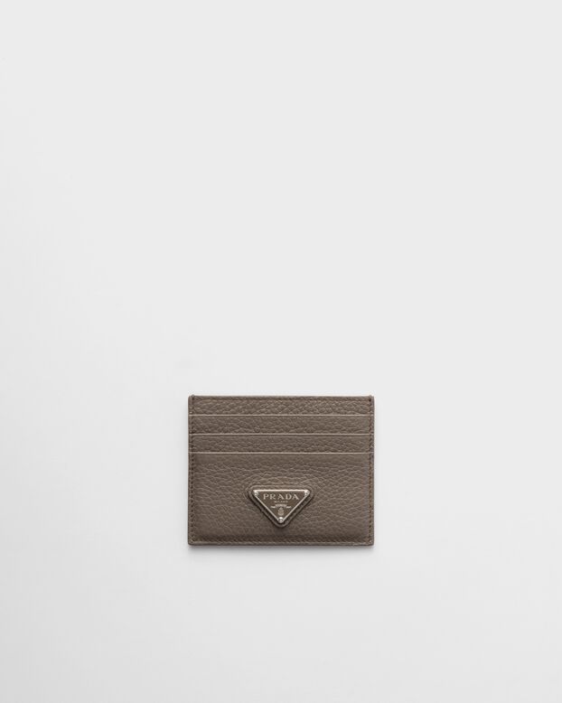 Leather card holder, , hi-res