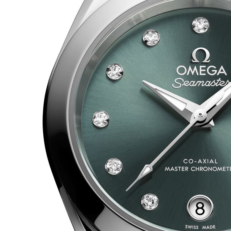 Seamaster Aqua Terra 30mm Ladies Watch Green, , hi-res