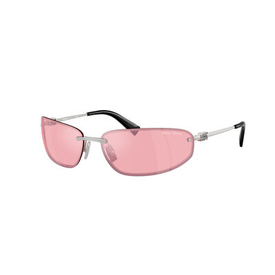 Nocture Sunglasses 0MU A50S - 1BC70J Pink Mirror Lilac,