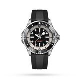 Superocean Automatic 46 Stainless Steel Rubber Strap Watch, , hi-res
