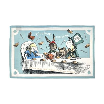 Alice’s Adventures In Wonderland Teatime Tea Towel