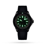 Superocean Automatic 42 Stainless Steel Rubber Strap Watch, , hi-res
