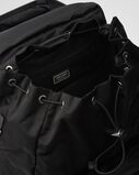 Re-Nylon and Saffiano leather backpack, , hi-res
