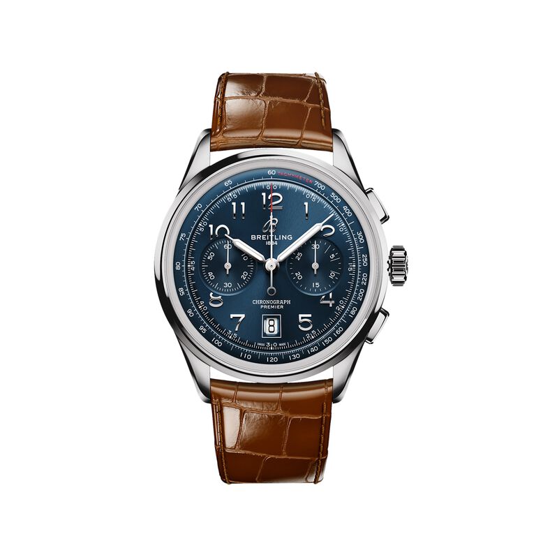Premier B01 Chronograph 42mm Mens Watch Blue, , hi-res