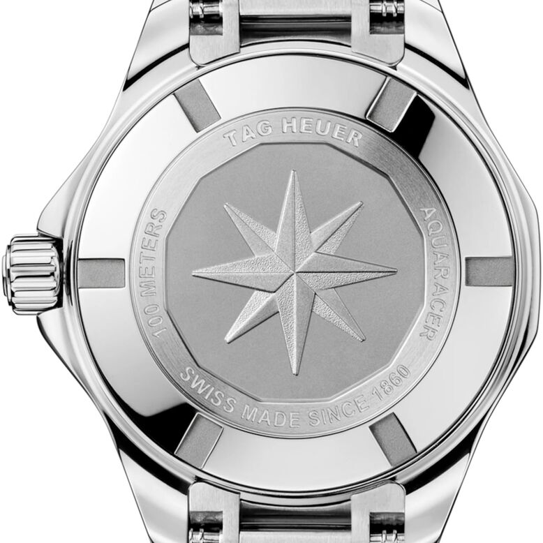 Aquaracer Professional 100 Solargraph 28mm Ladies Watch Black, , hi-res