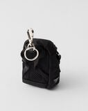 Re-Nylon mini pouch keychain charm, , hi-res