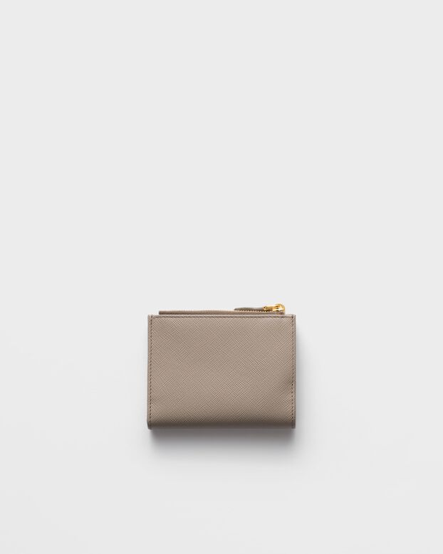 Small Saffiano leather wallet, , hi-res