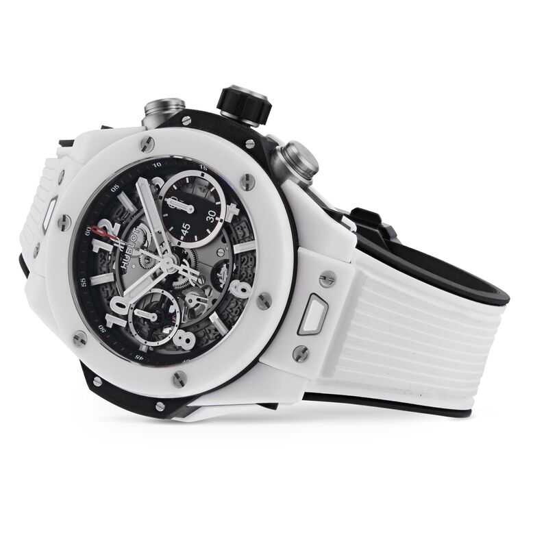 Big Bang Unico White Ceramic Automatic Chronograph 42mm, , hi-res