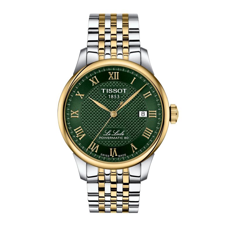 Le Locle 39mm Mens Watch Green, , hi-res
