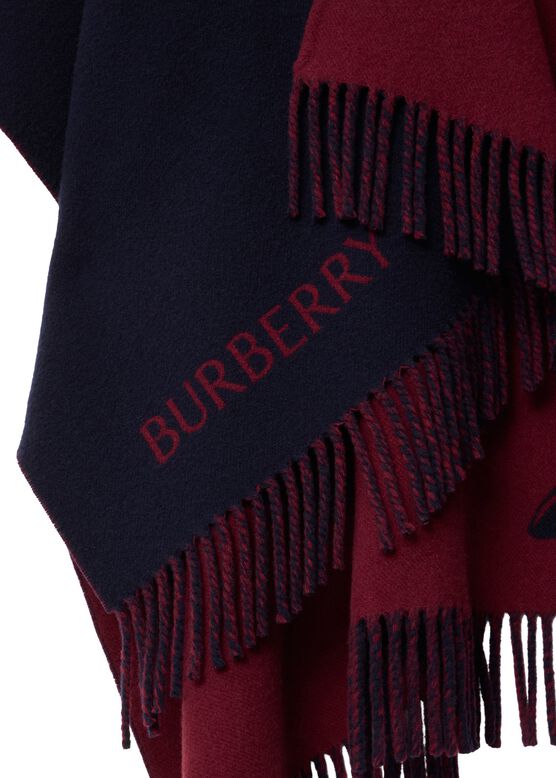 EKD Wool Cashmere Cape, , hi-res