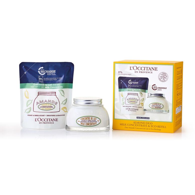 Almond Duo Milk Concentrate &amp; Eco-Refill , , hi-res