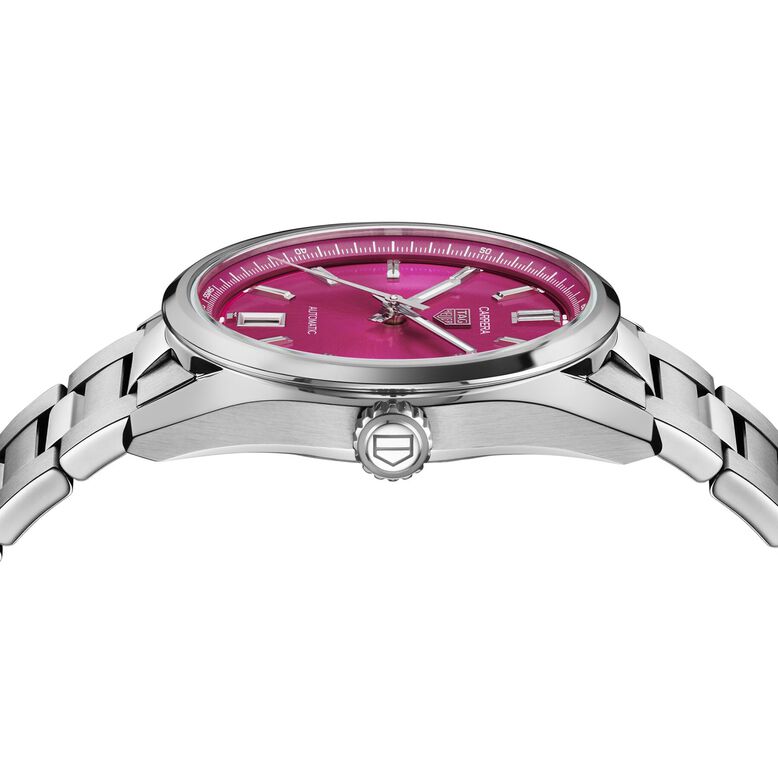 Carrera Date 36mm Unisex Watch Pink, , hi-res