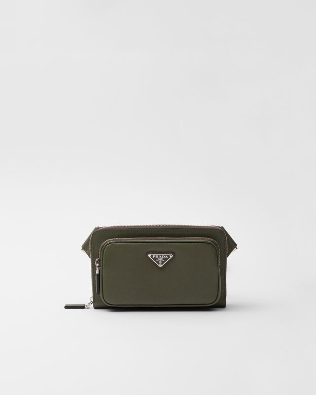 Saffiano leather belt bag, , hi-res