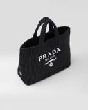 Crochet tote bag, , hi-res