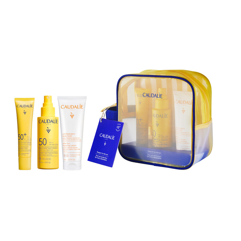 Travel Suncare Pouch Set, , hi-res