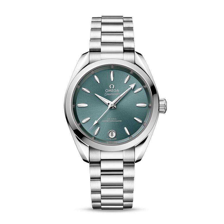 Seamaster Aqua Terra 150m Co-Axial Master Chronometer 34mm Ladies Watch Green, , hi-res