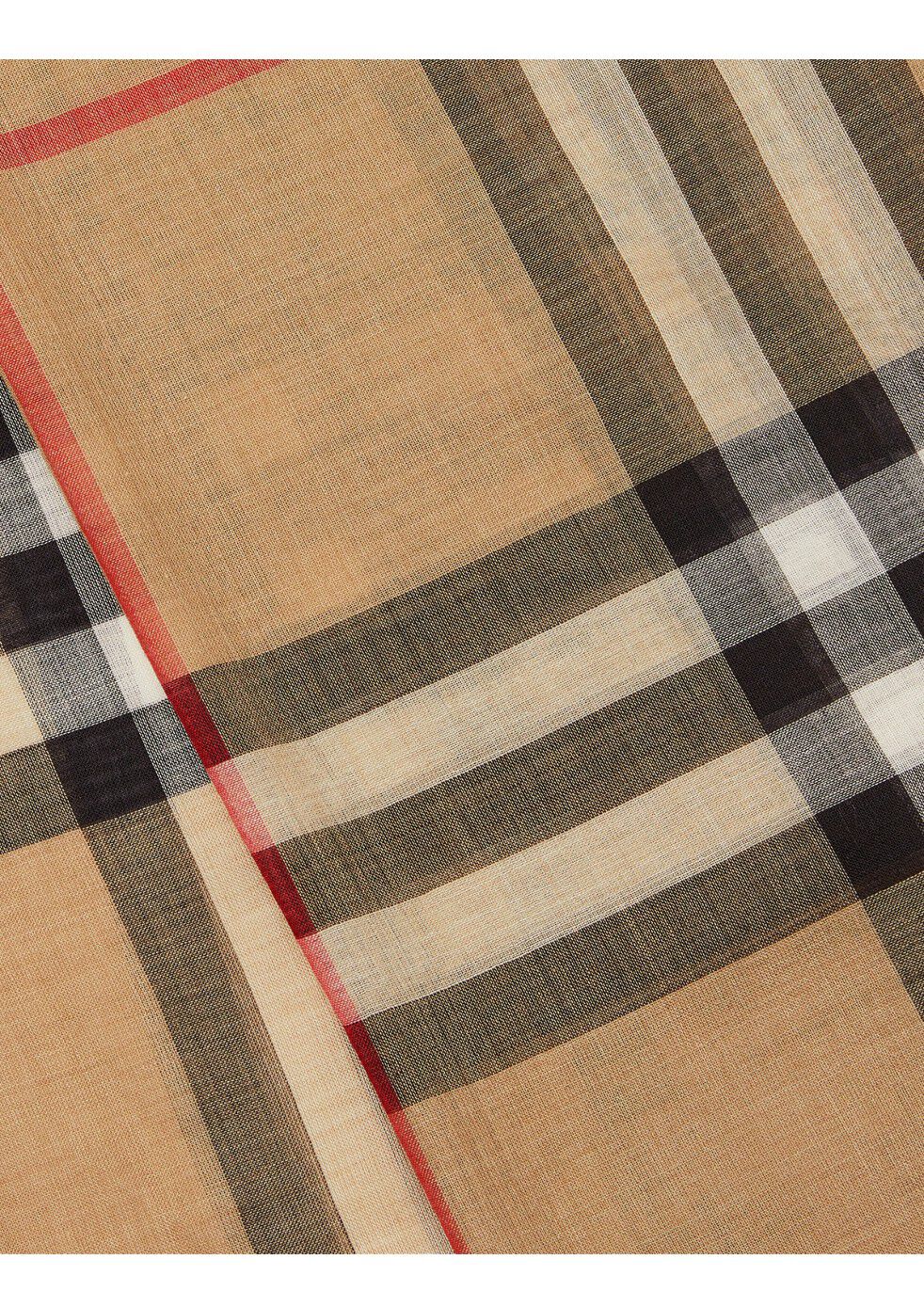 Burberry wool silk scarf sales