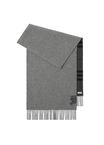 Wide Reversible Check Cashmere Scarf