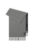 Wide Reversible Check Cashmere Scarf, , hi-res