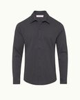 Giles Cotton Silk Piranha Grey