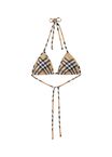 Check Bikini Top
