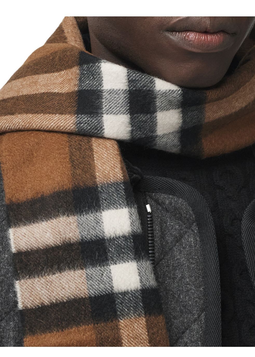 Burberry The Burberry Check Cashmere Scarf Hats & Scarves | Heathrow ...