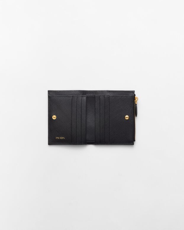 Small Saffiano leather wallet, , hi-res