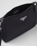 Re-Nylon and Saffiano leather shoulder bag, , hi-res